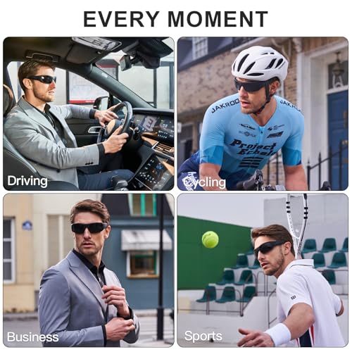 OhO Smart Glasses Polarized Sunglasses with Bluetooth Speaker U712