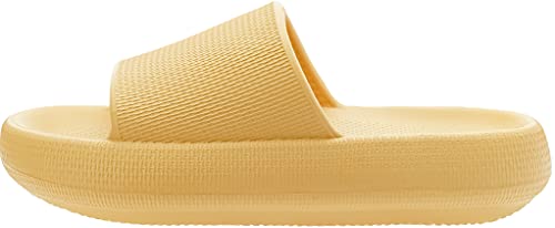 BRONAX Pillow Slippers for Women and Men, Cushioned Thick Sole B486351