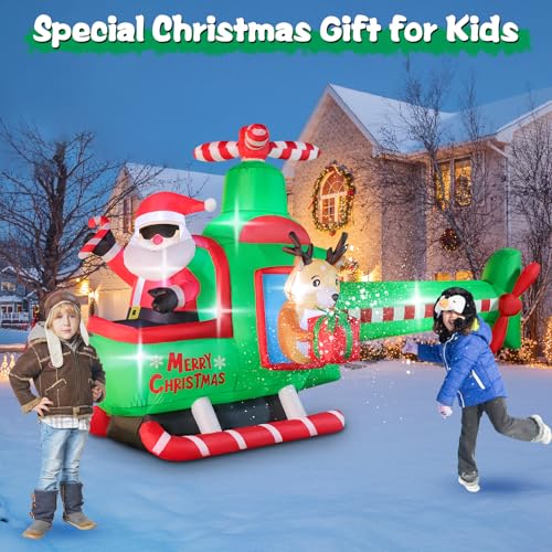 FunFanso 14 FT Christmas Inflatable Snowman with LED Light U47374