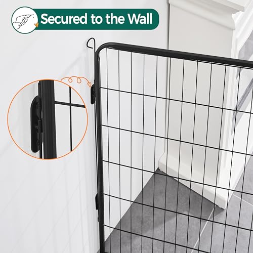 Yaheetech Dog Playpen Outdoor 40 Inch 8 Panels Metal Pet Fence I4784