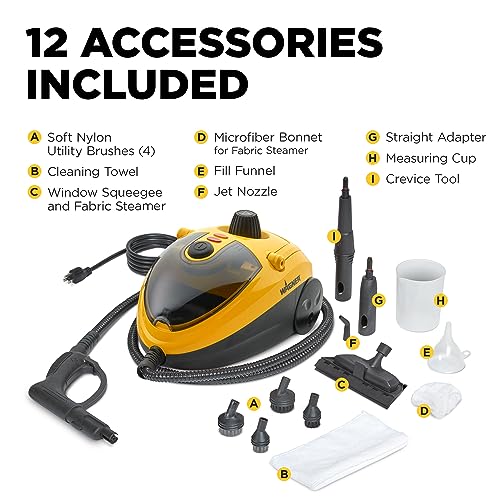 Wagner Spraytech 915e On-Demand Steam Cleaner & Wallpaper Removal, 18 Attachments D4490