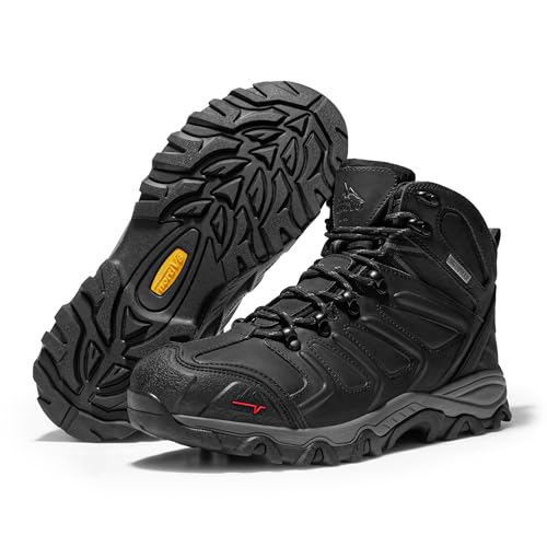 NORTIV 8 Men's Waterproof Ankle High Hiking Boots D984