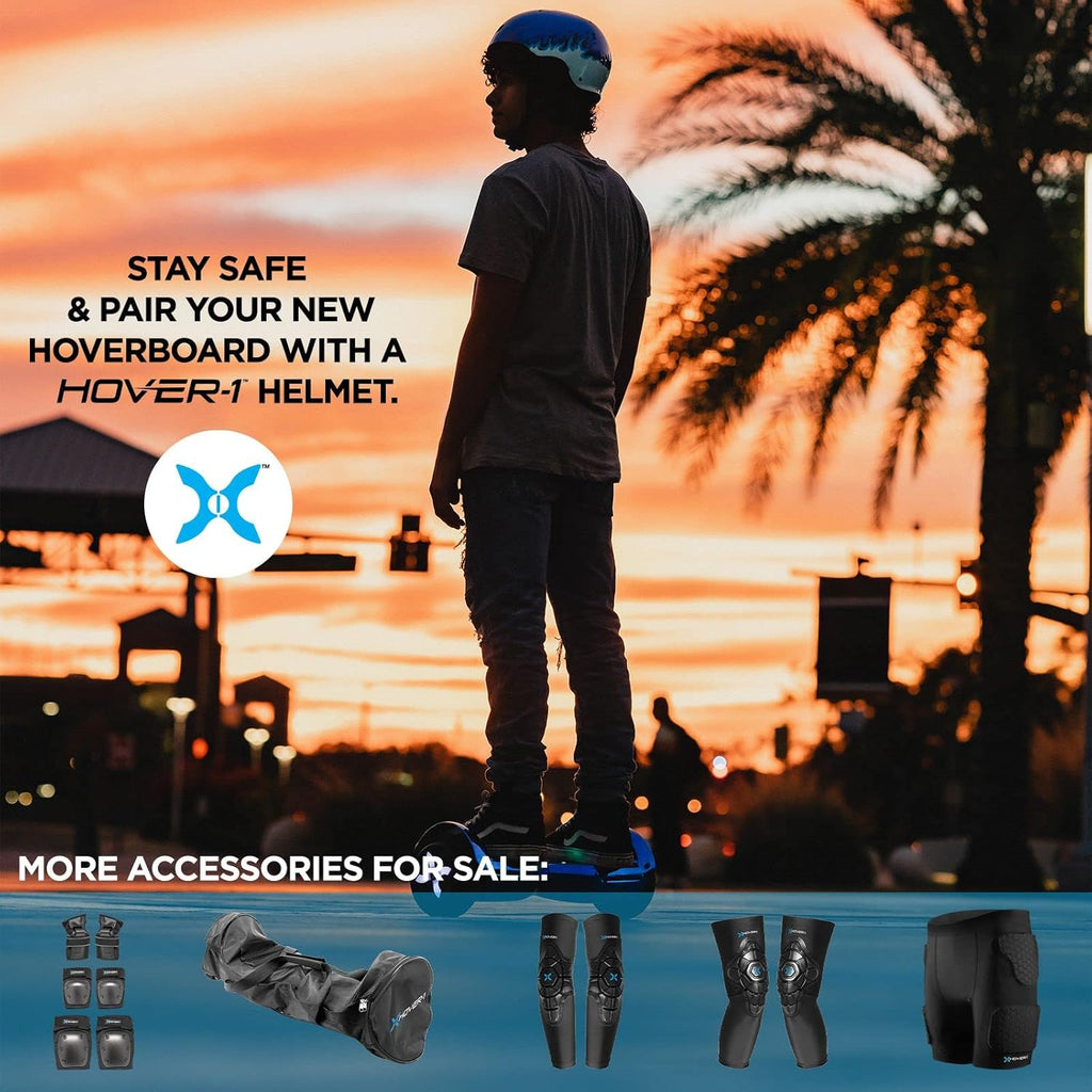 Hover-1 Turbo Hoverboard Combo with Seat Attachment, Black N4017