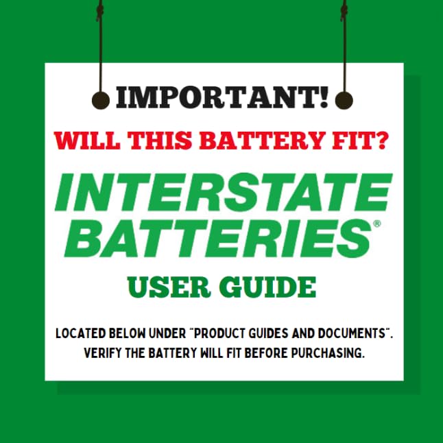 Interstate Batteries 12V 35AH AGM Deep Cycle Battery Y97773