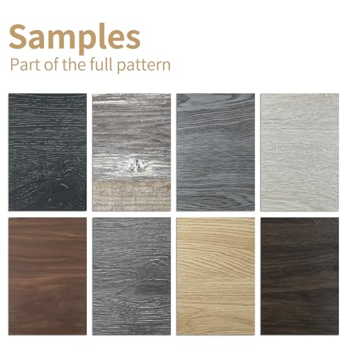 ATOPOSE Peel and Stick Vinyl Flooring 36pcs 6"×36" Wood Effect Waterproof D74600