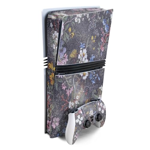 MightySkins Carbon Fiber Gaming Skin for PS5 Digital Edition Disc Drive - Black Camo S1804