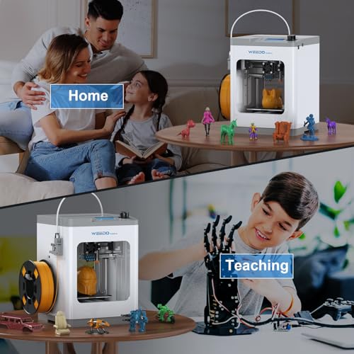 TINA2S WEEDO Mini 3D Printer with WiFi, Auto Leveling, Fully Assembled FDM for Beginners S900