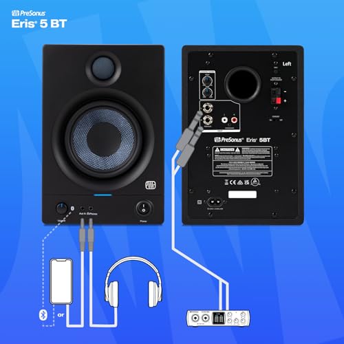 PreSonus Eris 3.5BT Bluetooth Studio Monitors, Pair D5557