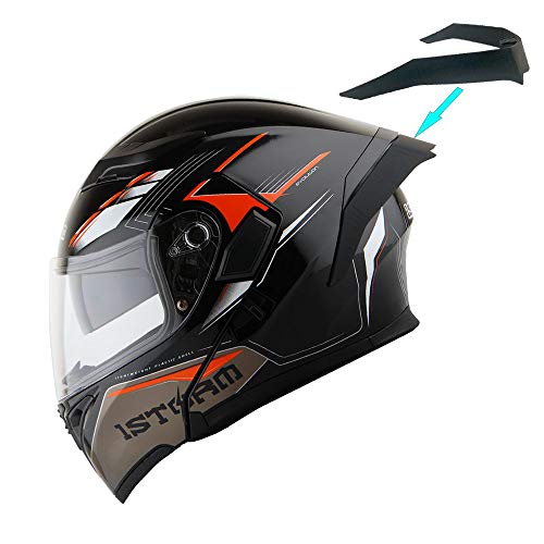 1Storm HB89 Modular Full Face Helmet Flip Up Dual Visor Z122535