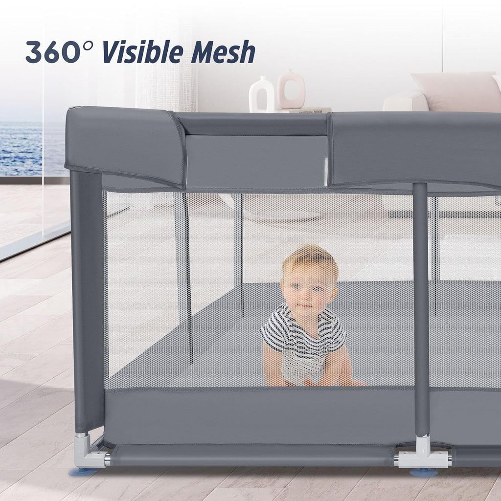 Baby Playpen 50x50 Inch for Babies and Toddlers, Playard Activity Center H764