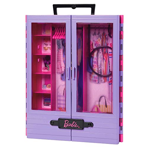 Barbie Doll & Playset, Fashionistas Ultimate Closet with Clothes & Accessories B7825