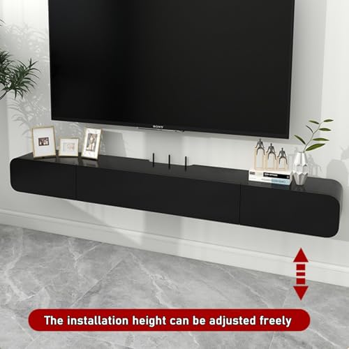 Wall TV Stand Cabinet with Door, White 120CM E4724