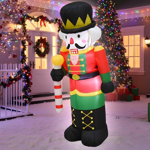 4 FT Christmas Snowman Inflatable with LED Lights Indoor Outdoor Decor E952