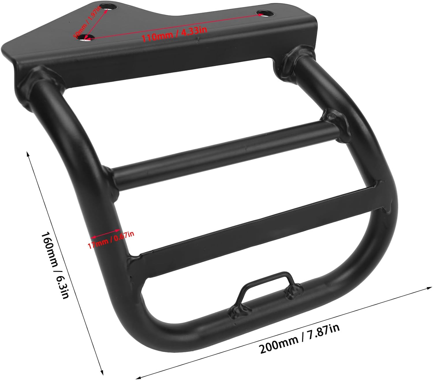 VGEBY Motorcycle Side Bag Support Bracket for XSR 900 2022-2023 D7943