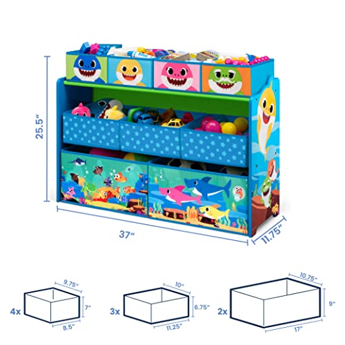 Delta Children Disney Minnie Mouse Deluxe 9 Bin Toy Organizer J9866