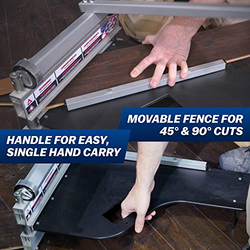 MARSHALLTOWN Ultra-Lite Flooring Cutter 13" with Honing Stone D8372