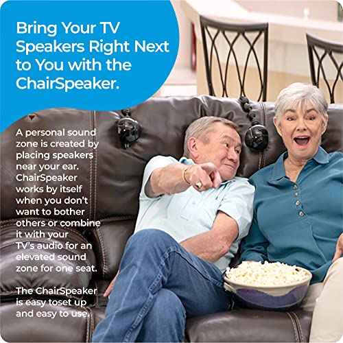 CS3 Wireless TV Speakers for Hearing Impaired, Voice Enhancing B53653