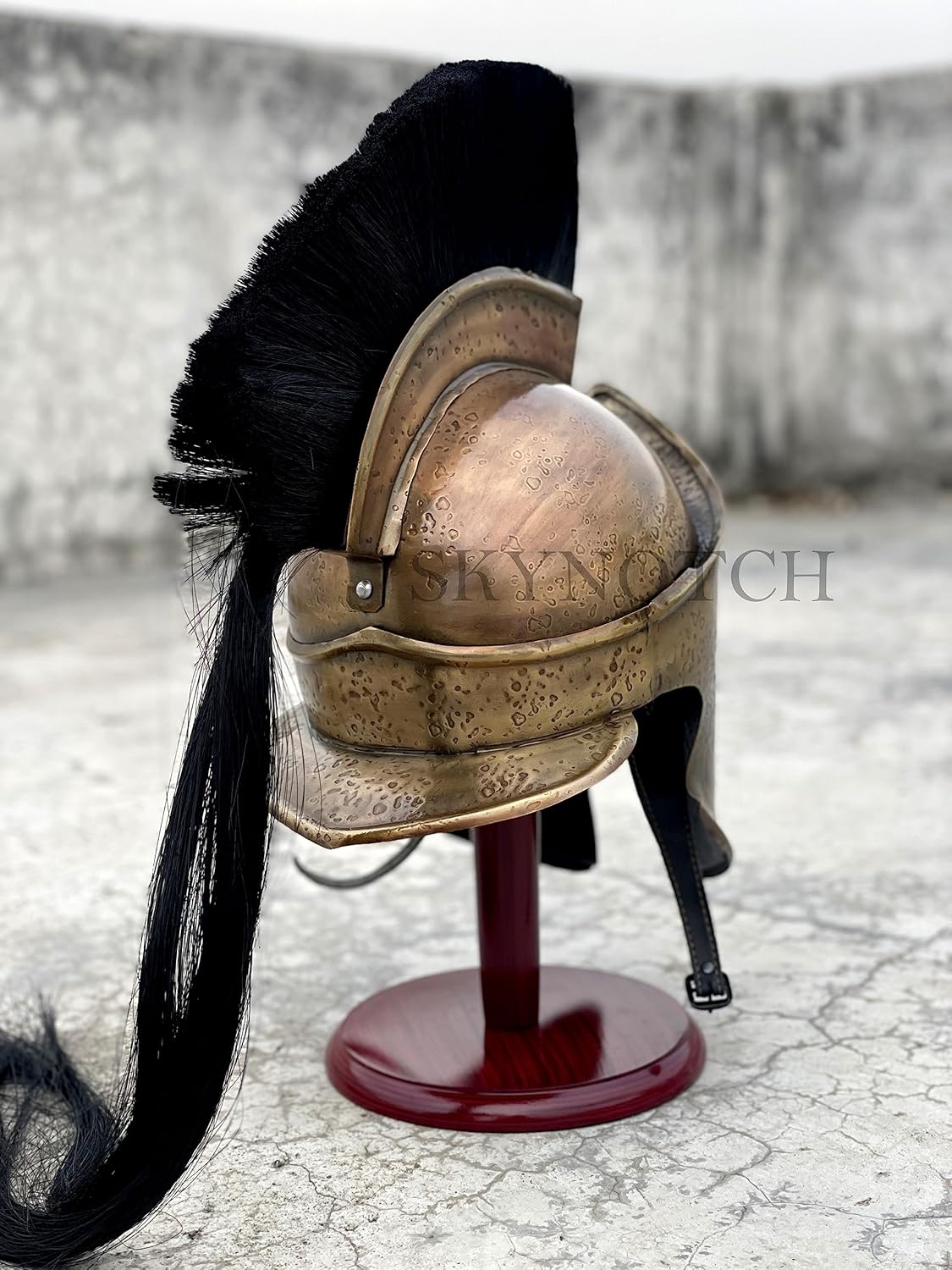 Medieval 300 Spartan Helmet Battle Damage G4133