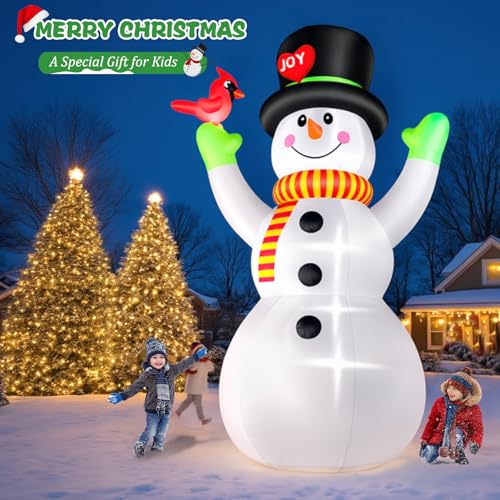 FunFanso 14 FT Christmas Inflatable Snowman with LED Light U47374