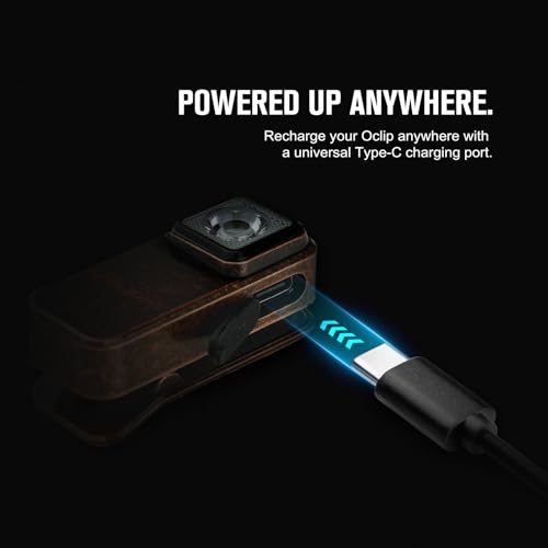 OLIGHT Oclip Rechargeable EDC Flashlight 300 Lumens Dual Light Sources X82255