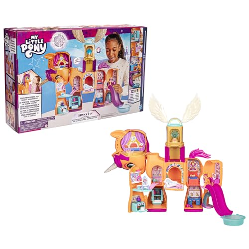 My Little Pony Sunny's Playset Reveal 25-Inch Transforming Doll Toy X635333