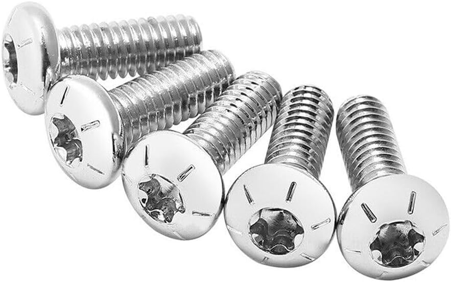 Front Disk Brake Rotor Bolts Compatible with Harley-Davidson 1955-2022 X679087