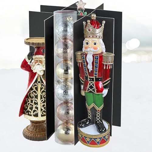Christmas Nutcracker Storage Box for Figurines and Ornaments U4635