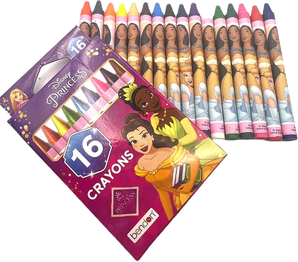 Disney Princess Coloring Book with Crayons, 64 Pages J4611