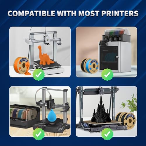 OVERTURE PLA Plus Filament 1.75mm 1kg Black S915984