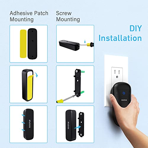 Door Chime with 500ft Range, 52 Chimes, Adjustable Volume, Mute Mode, LED Indicators B464999