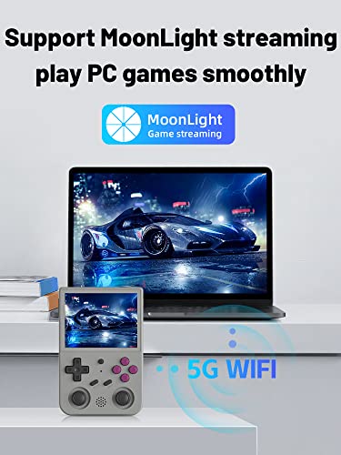 RG353V Retro Handheld Game Console 3.5" IPS Screen 64G 4450 Games K493542