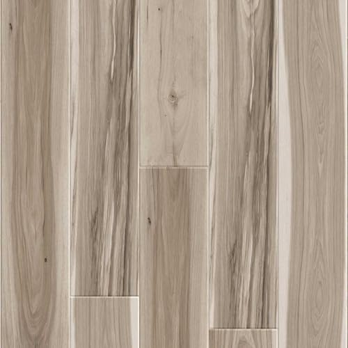 Interlocking Luxury Vinyl Flooring Wood-Look Planks SPC Rigid Core Waterproof Hickory Q852539