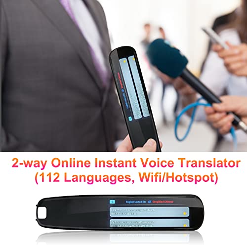 Upgraded Translation Pen Scanner, OCR Digital Pen Reader for Students R366802