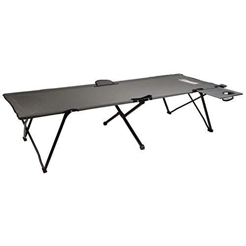 Coleman Pack-Away Camping Cot with Removable Side Table, Carry Bag Included J869