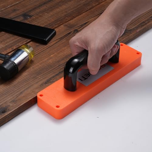 REXBETI 44-Piece Laminate Wood Flooring Installation Kit with Tapping Block, Pull Bar, Mallet and Spacers U4801