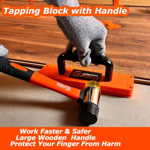 Laminate Flooring Installation Kit with Pull Bar, Mallet & Spacers L667