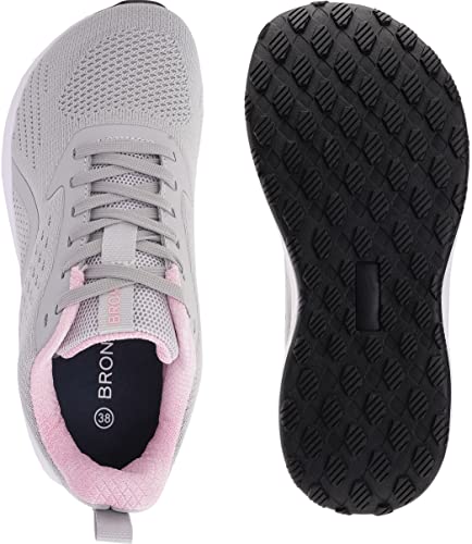 BRONAX Women's Wide Toe Box Road Running Shoes F180