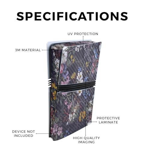 MightySkins Carbon Fiber Gaming Skin for PS5 Digital Edition Disc Drive - Black Camo S1804