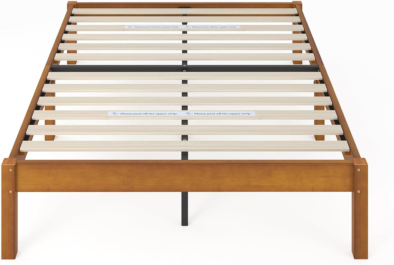 Zinus Ellie 14 Inch Bamboo Platform Bed Frame, Full M96471