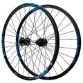 26" Mountain Bike Wheelset Center-Locking Disc Brakes Rims Sealed Bearing Hubs Support 8-12 Speed Cassette Thru Axle Wheel Set Front 12 * 100mm Rear 12 * 142mm
