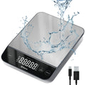 Etekcity 22lb Food Kitchen Scale, USB Rechargeable, IPX6 Waterproof