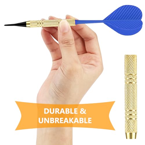 Accmor 12 Pcs Soft Tip Darts Set with 100 Replacement Tips G384735