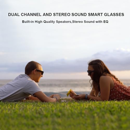 OhO Smart Glasses Polarized Sunglasses with Bluetooth Speaker M7097
