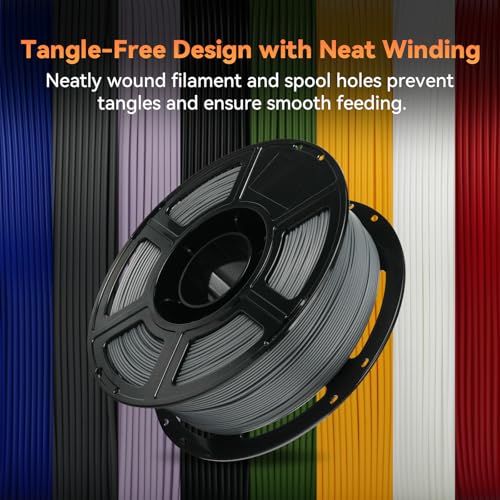 FLASHFORGE PLA Filament 1.75mm Burnt Titanium, Color Changeable 3D Printer Filament 1kg T433110