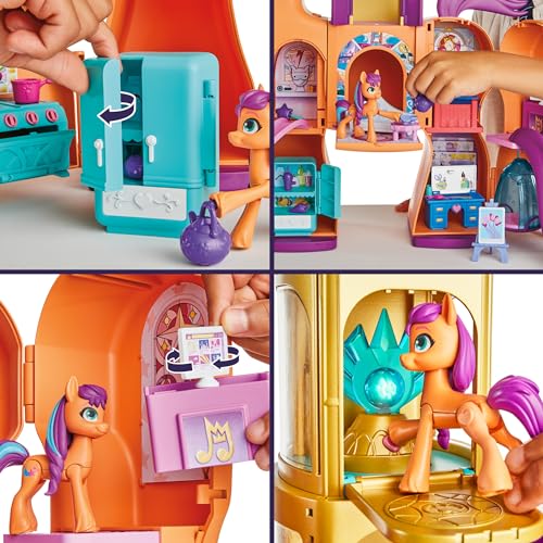 My Little Pony Sunny's Playset Reveal 25-Inch Transforming Doll Toy X635333