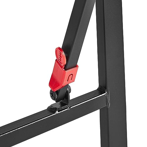 Amazon Basics Foldable Metal Bed Frame with Storage, Full Size, Black A770