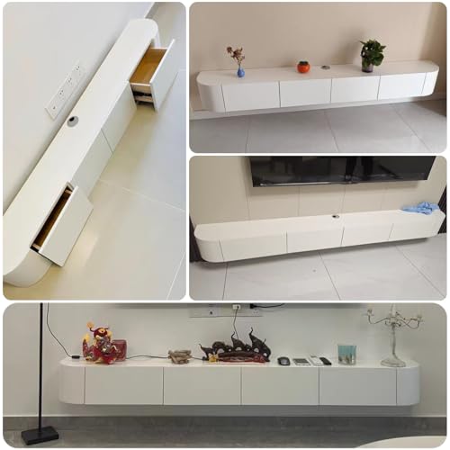 240CM Floating TV Stand Wall Mounted Media Console with Storage M6018