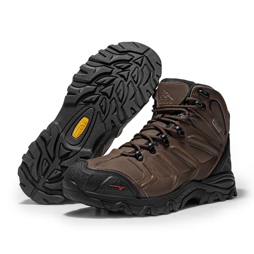 NORTIV 8 Men's Waterproof Ankle High Hiking Boots D984