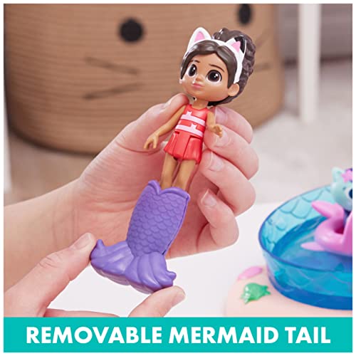 Gabby’s Dollhouse Purr-ific Pool Playset with Gabby and MerCat Figures H9886