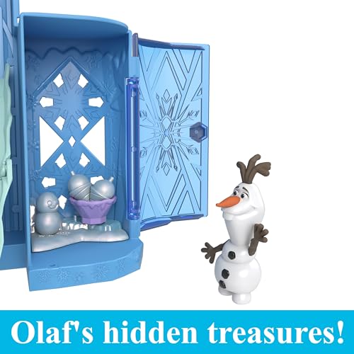 Mattel Disney Princess Storytime Stackers Elsa Ice Palace Dollhouse with Doll & 8 Pieces S8121